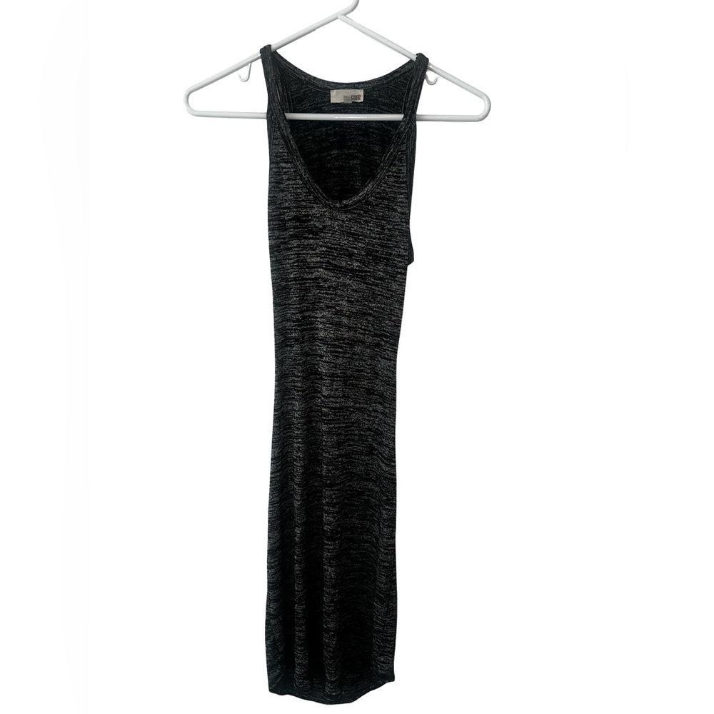 Aritzia Wilfred Free Open Back Stretch Dress Charcoal XXS